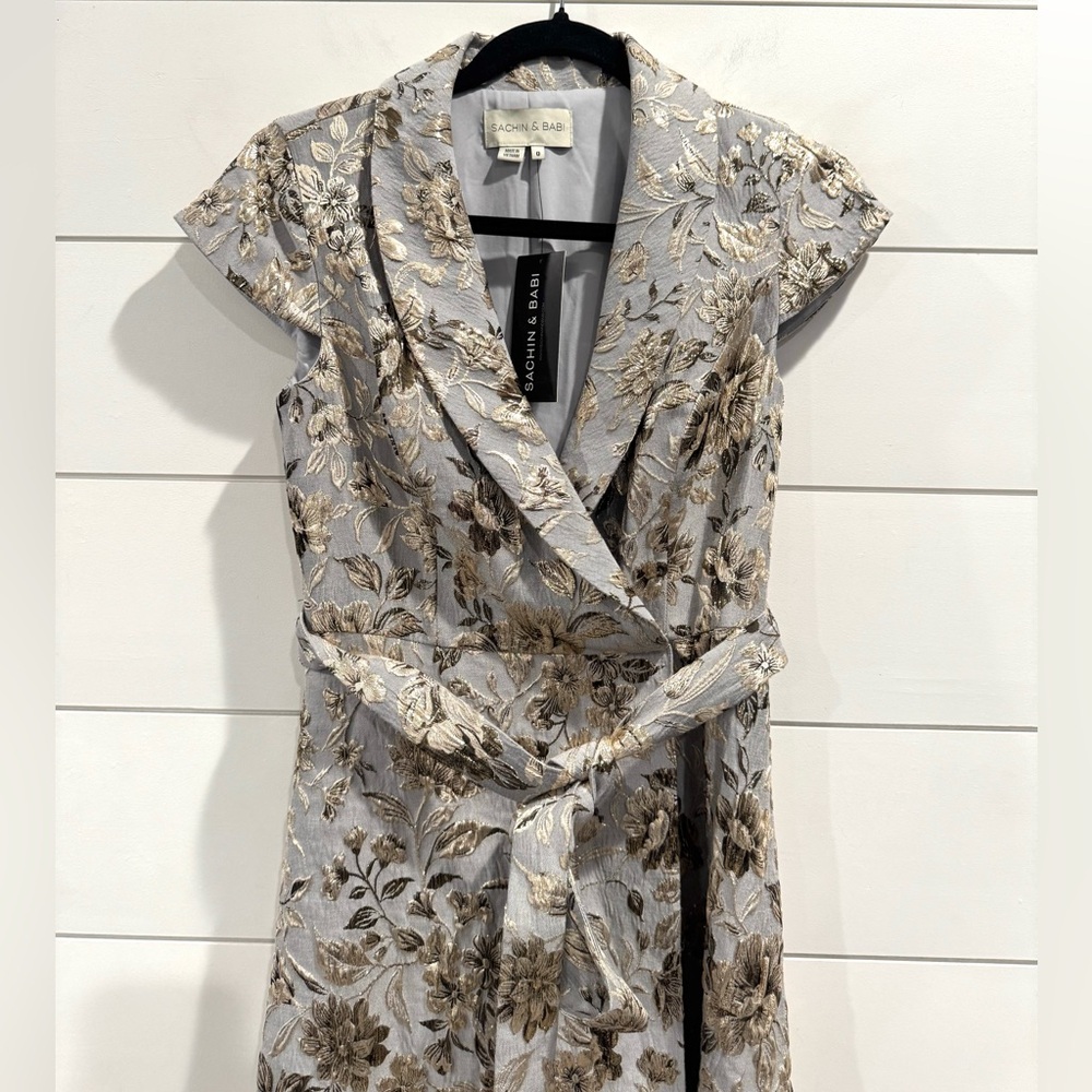NWT Sachin + Babi Honora gown in golden gardens - Picture 5 of 9